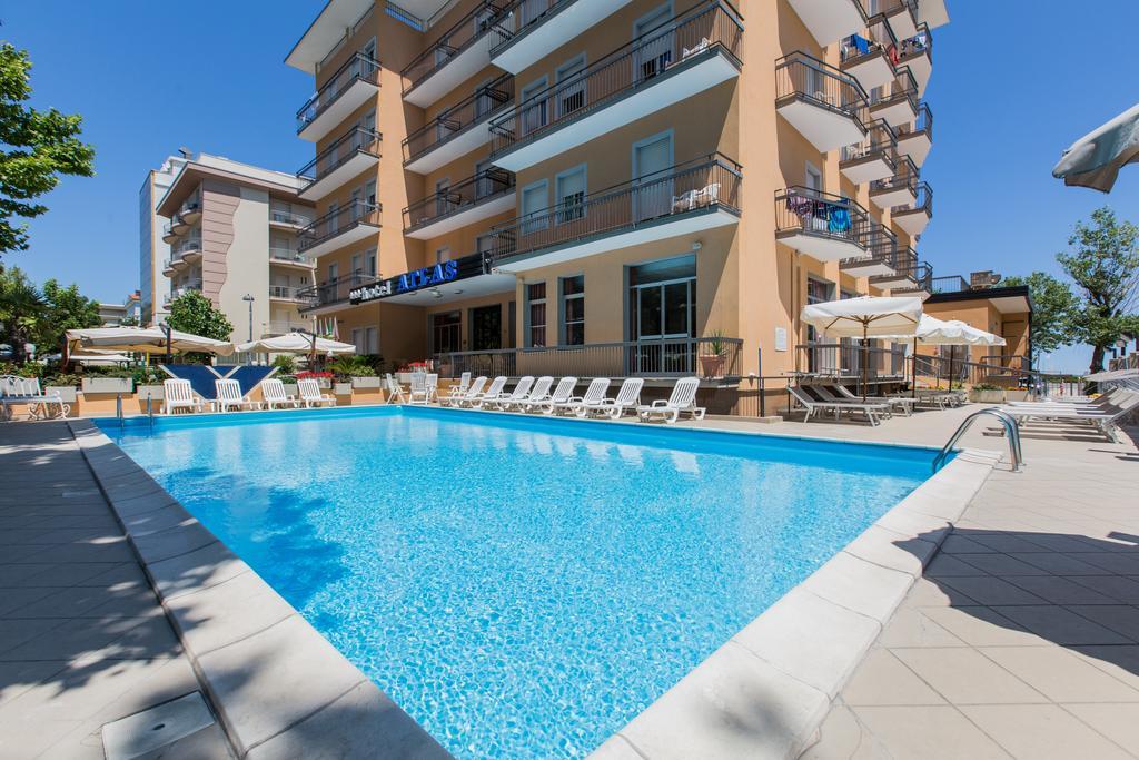 Hotel Atlas Ρίμινι Εξωτερικό φωτογραφία